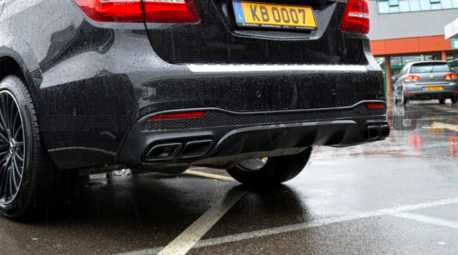 Задний бампер GLS63 AMG