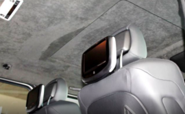 Потолок алькантара W463 G63 AMG