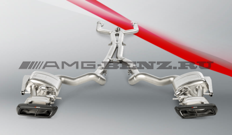 Глушитель AMG C63 AKRAPOVIC W205