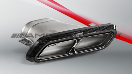 Глушители E63 AMG AKRAPOVIC W213 Mercedes