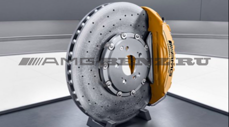Ceramic composite braking system GLS 63 AMG X167