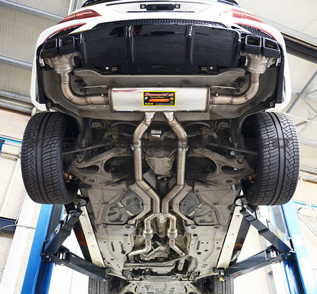 SUPERSPRINT Выпускная система ML63 AMG W166