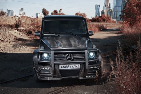 Карбоновый капот G63 AMG