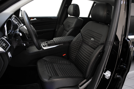 Перешив салона кожей и алькантарой ML63 AMG