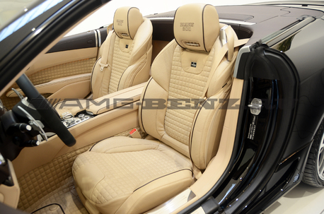 Пошив салона SL63 AMG W230