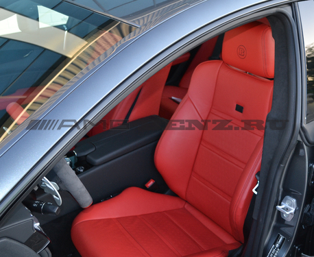 Перешив салона кожей CLS63 AMG