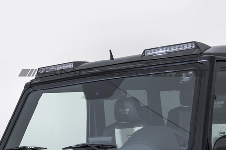 Молдинги лобового стекла W463 CARBON