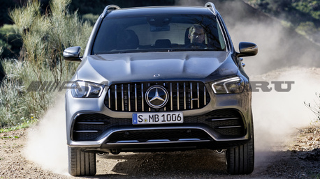 Решетка радиатора V167 GLE 53 AMG