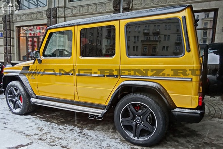 Оклейка авто W463