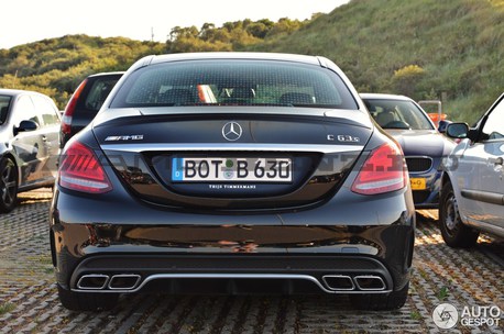 Выхлопная система C63 AMG W205