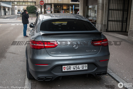 Диффузор GLC 63 AMG Coupe