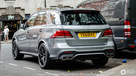 Глушитель GLE 63 AMG W166