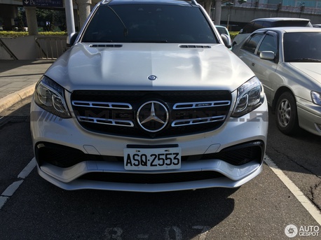 Капот GLS Mercedes X166