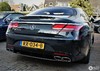 Накладка заднего бампера W217 S63 AMG