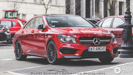 Рестайлинг CLA 45 AMG