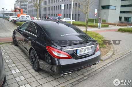 Выхлопная система CLS 63 AMG