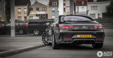 Выхлопная система S 63 AMG W217