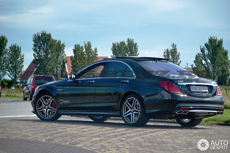 Выхлопная система S65 AMG W222