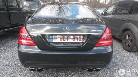 Рестайлинг S65 AMG W221
