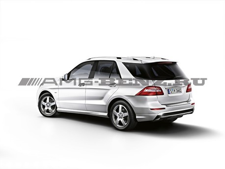 Пороги AMG GLE Mercedes W166