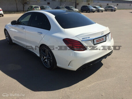 Спойлер C63 AMG W205 Mercedes
